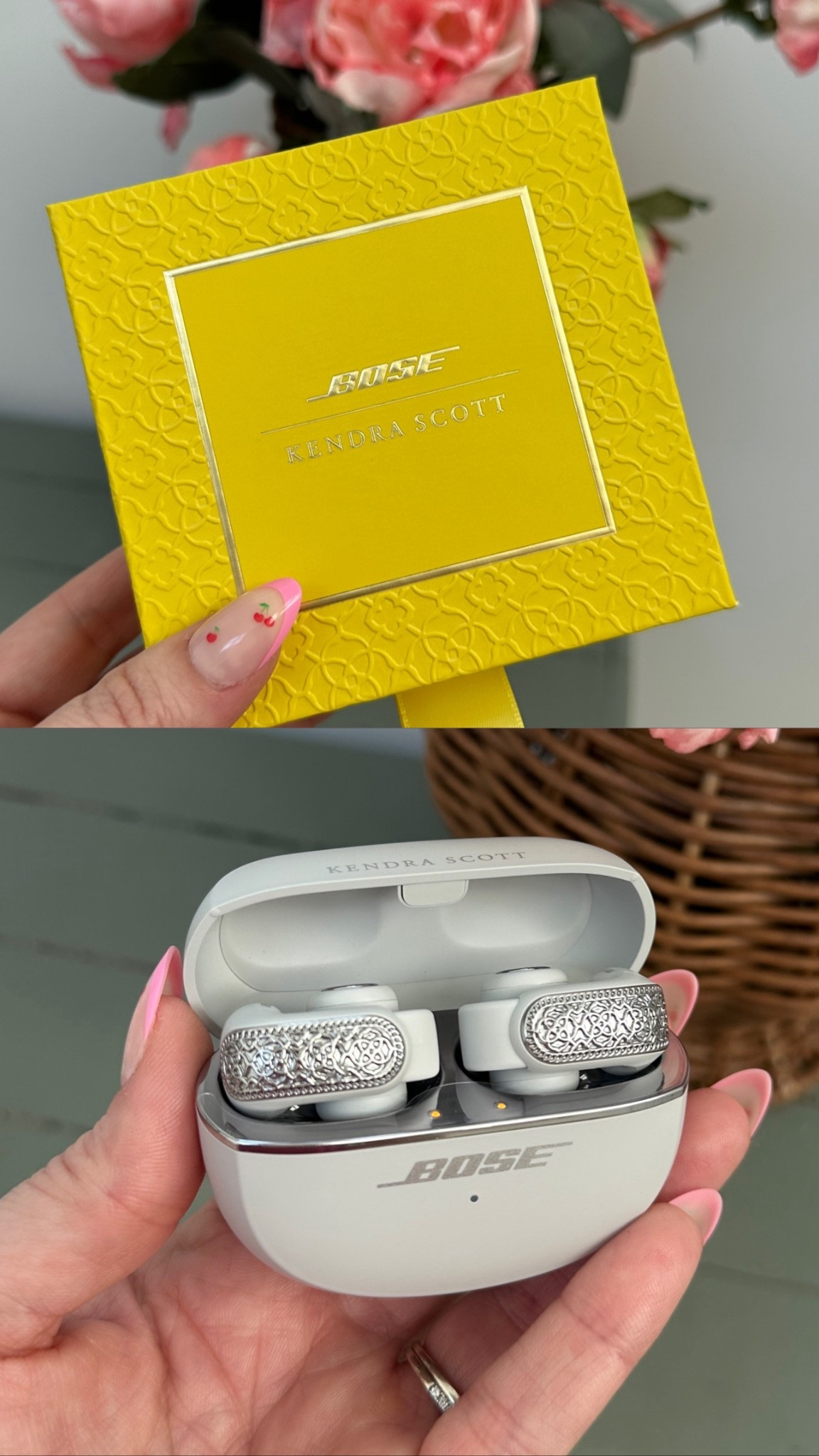 Bose x Kendra Scott earbuds 

#LTKfitnessgoals #LTKmomlife #LTKTravel