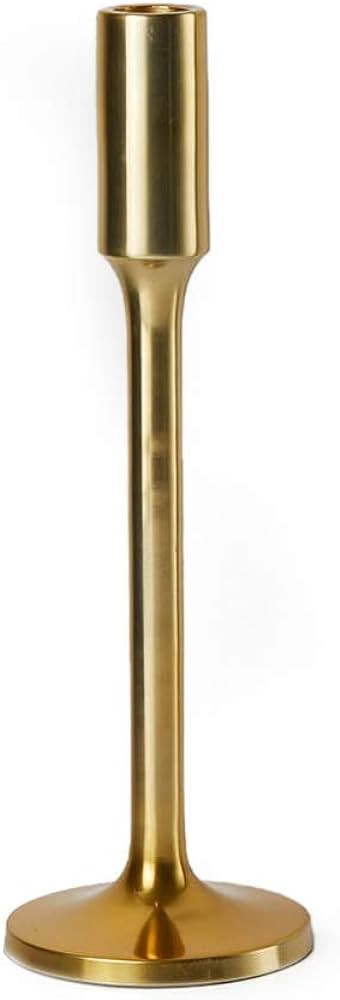 Serene Spaces Living Shiny Elegant Gold Candlestick Holder, Amazon Home Decor Finds Amazon Favorites | Amazon (US)
