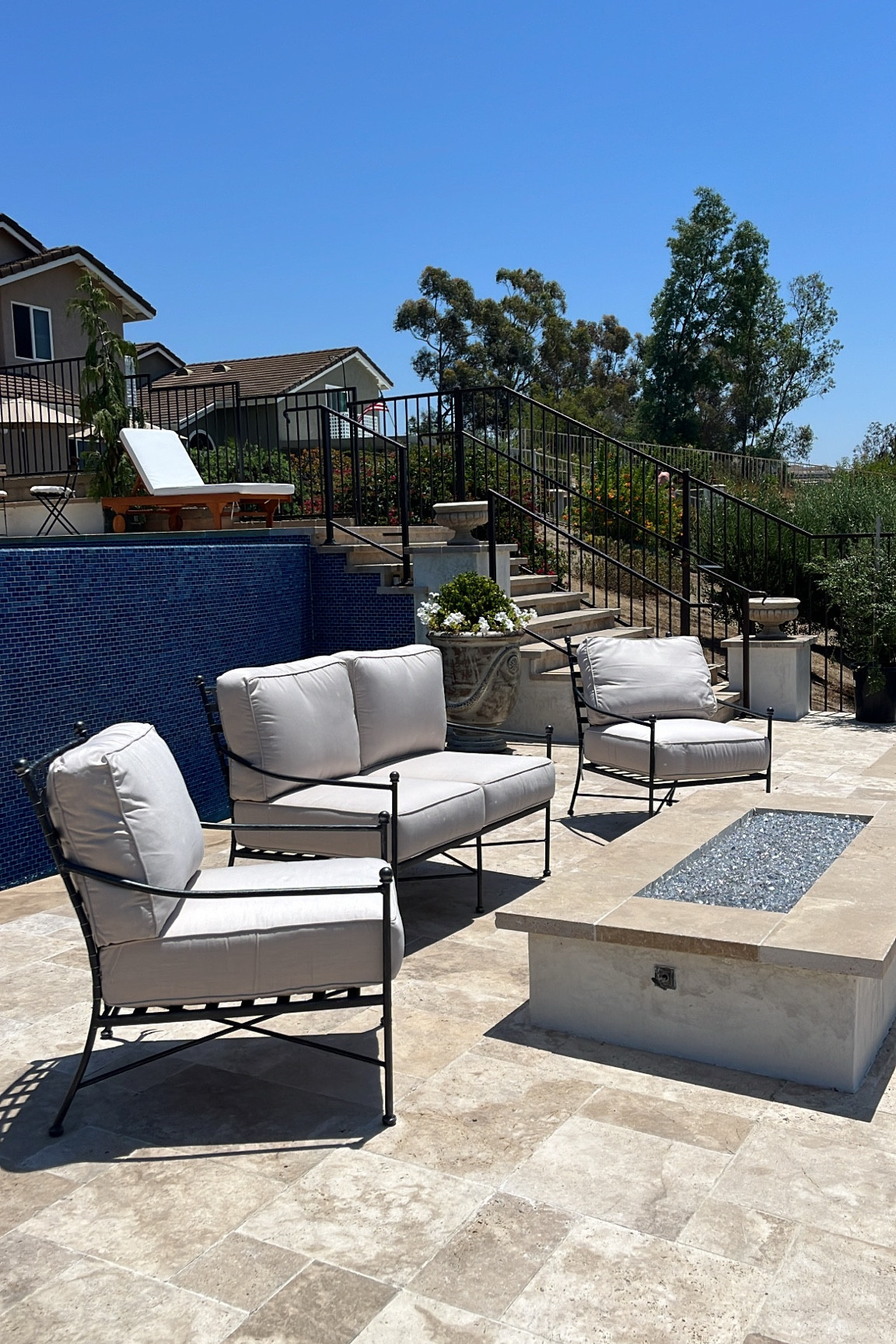 Been absolutely loving my outdoor furniture set this summer! It’s giving expensive and European vibes for a great price! The fabric comes in different colors too 🫶🏽

#LTKHome #LTKSeasonal #LTKStyleTip