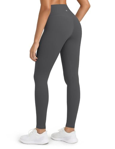 HeyNuts Workout Pro Full Length Yoga Leggings for Tall Women, Tummy Control Compression Athletic Yoga Pants 28'' Graphite Grey XS(0/2) | Amazon (US)
