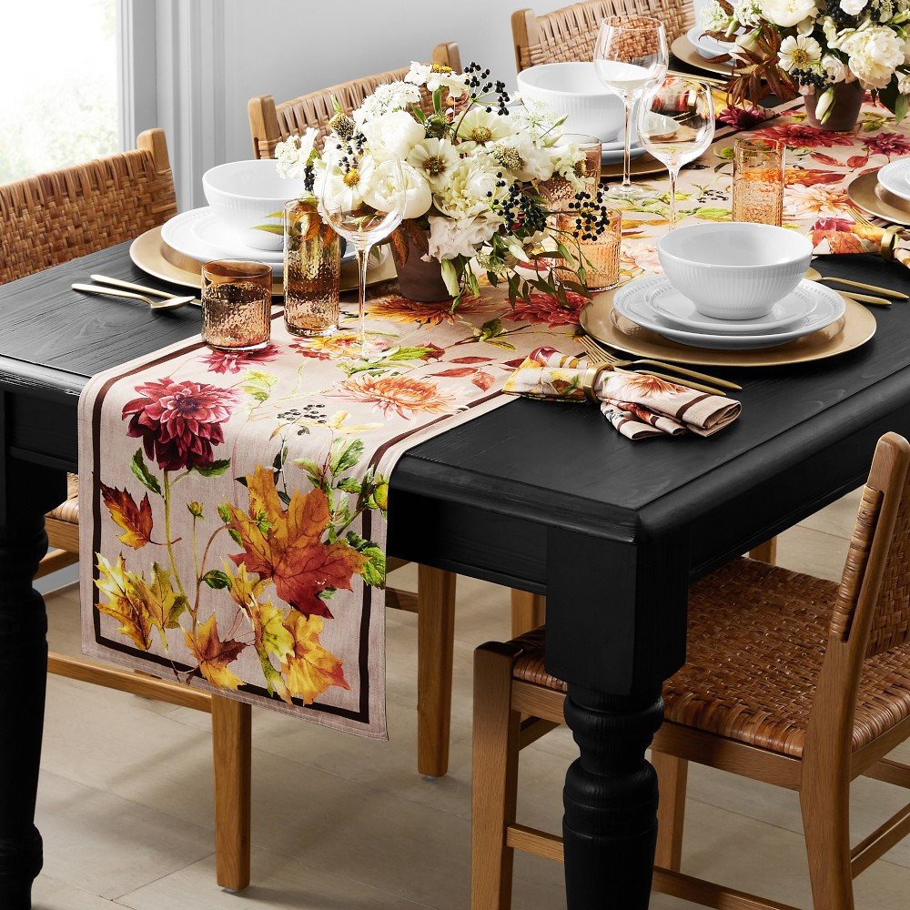 Harvest Bloom Table Runner | Williams-Sonoma CA