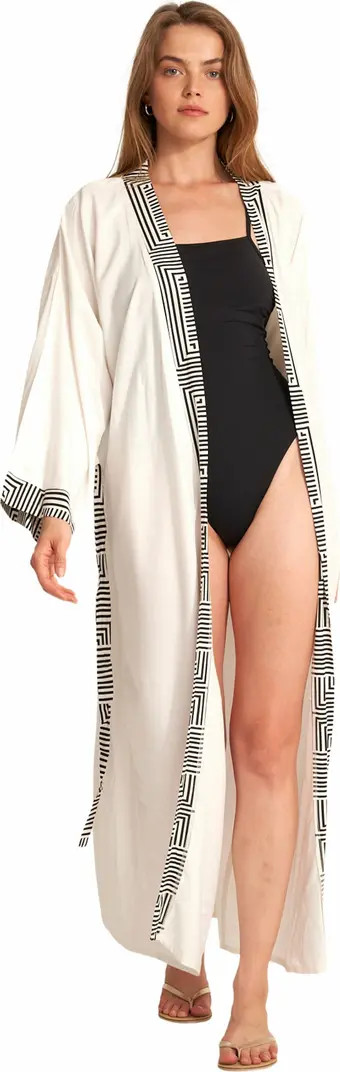 LEE MIDI SWIM COVER UP KIMONO | Nordstrom