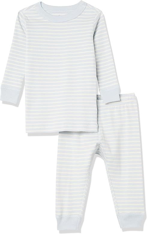 Moon and Back by Hanna Andersson Unisex Kids' Organic Cotton Long-Sleeve Top and Bottom Pajama Se... | Amazon (US)