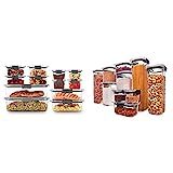 Rubbermaid Brilliance Storage 24-Piece Plastic Lids | BPA Free, Leak Proof Food Container & Brillian | Amazon (US)