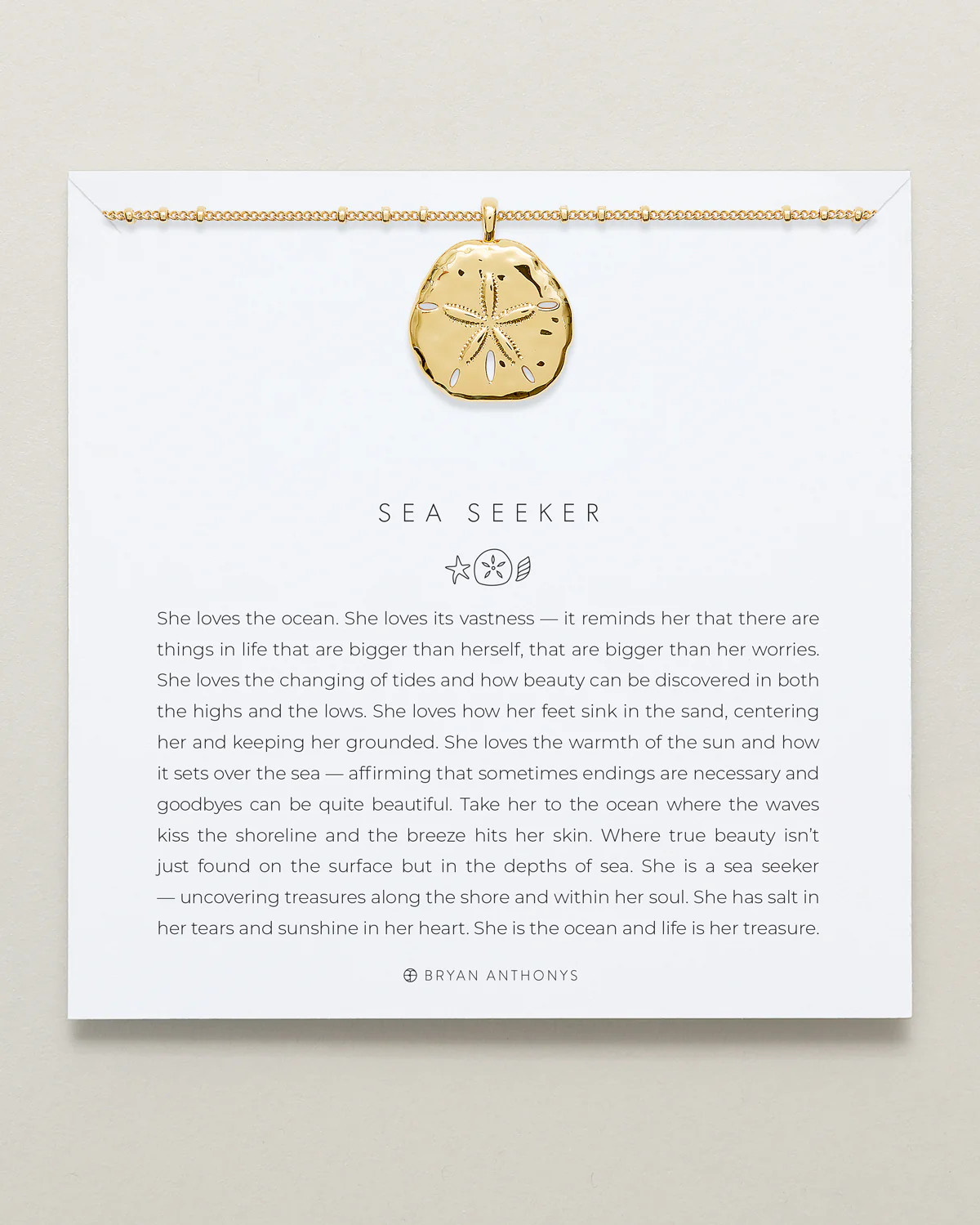 Sea Seeker Pendant Necklace | Bryan Anthonys | Bryan Anthonys