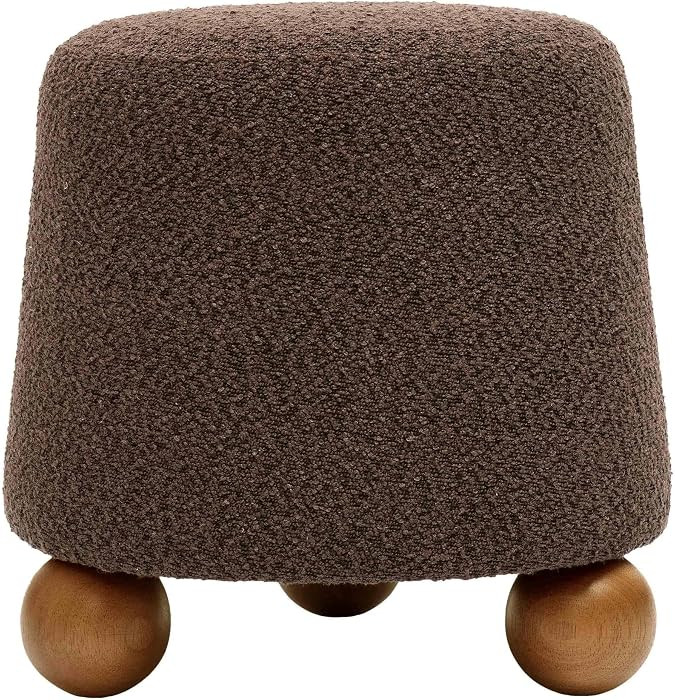 Tov Furniture Jaine Upholstered Stool (Chocolate Brown) : Amazon.ca: Home | Amazon (CA)