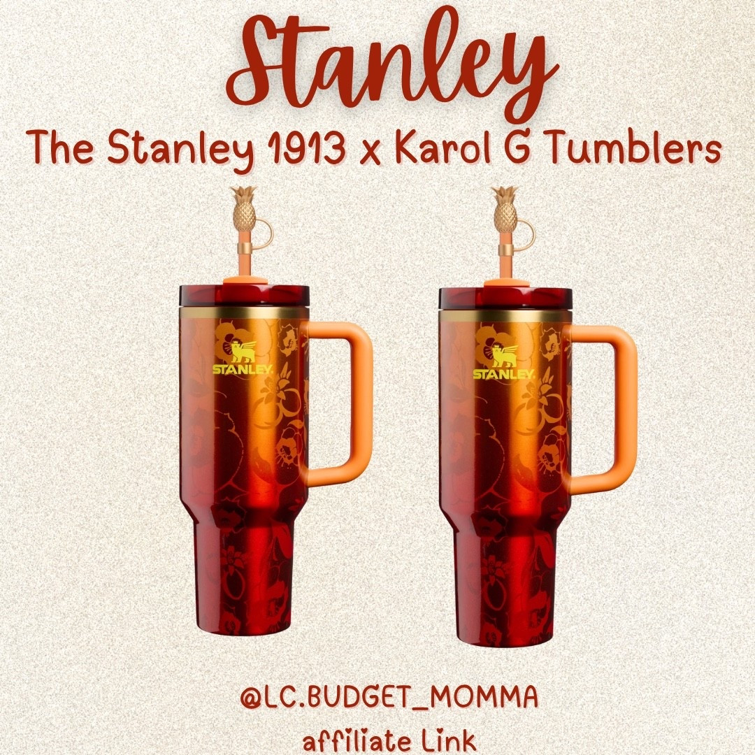 🧡❤️ New Stanley x Karol G Collab 🍍 
30 & 40 oz tumblers 

#stanley #tumbler #tumblers #karolg #limitededition

#LTKSeasonal