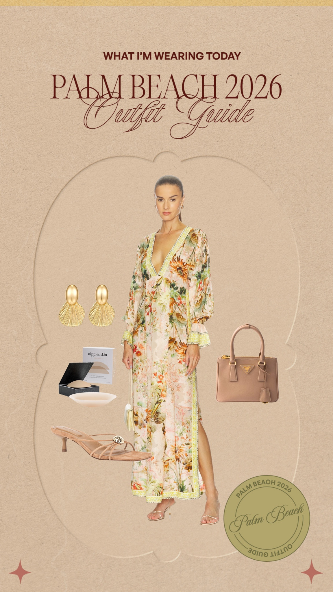 Outfit for dinner tonight in palm beach🌞💞🌴 I linked a bunch of similar dresses too 

#LTKMidsize #LTKBump #LTKootd