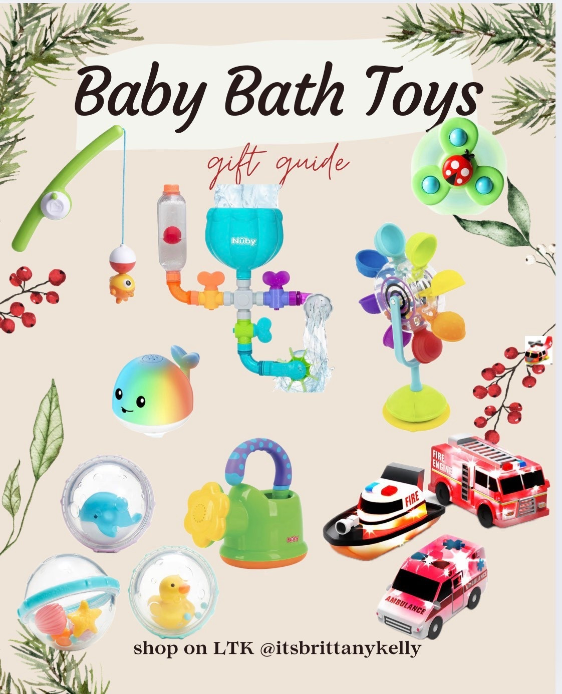 Looking for a gift for a 3-12 month baby?
I got you covered! Here are some perfect toy options for bath time that are great for littles… and I’m sure parents would appreciate too! 
These bath toys are sure to bring fun and excitement to bath time! Win for parents and baby! 

Baby toys / baby bath / baby play / baby fun 

#LTKFamily 

#LTKBaby #LTKGiftGuide