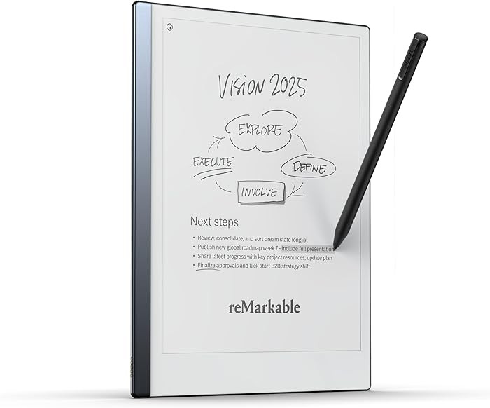 reMarkable Starter Bundle – reMarkable 2 is The Original Paper Tablet | Includes Black and Whit... | Amazon (US)