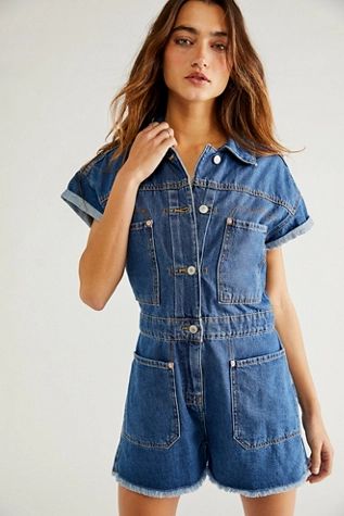 Work Hard Play Harder Romper | Free People (Global - UK&FR Excluded)