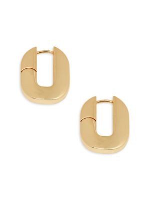 Argento Vivo 14K Goldplated U Hoop Earrings on SALE | Saks OFF 5TH | Saks Fifth Avenue OFF 5TH