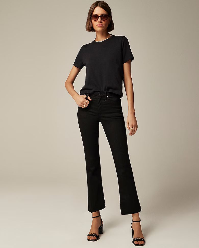 Mid-rise cropped kickout jean in 2003 super-stretch | J. Crew US