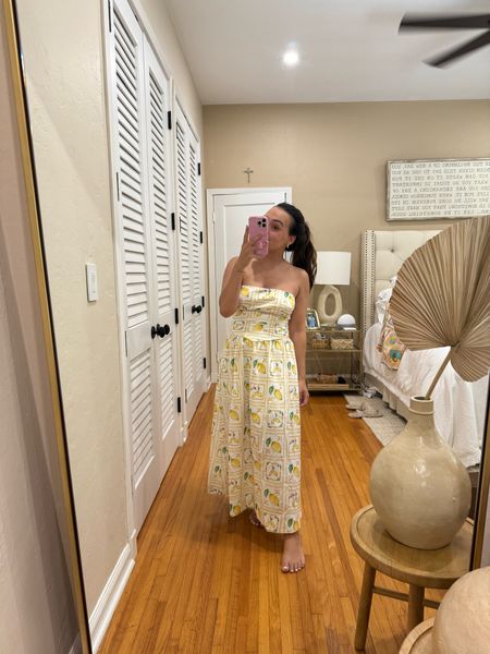 Wearing a size medium in this beautiful lemon dress! Code LAURENP20

#LTKFindsUnder100 #LTKSaleAlert #LTKStyleTip