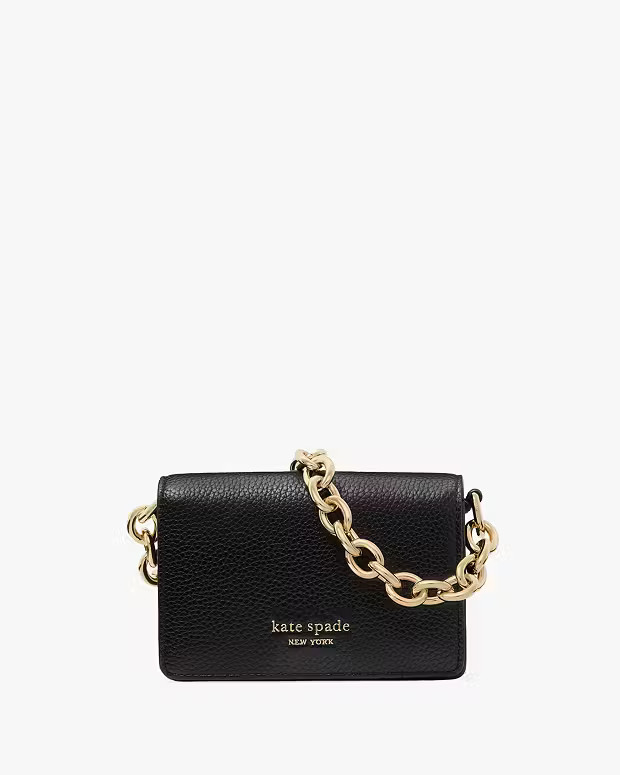 Natasha Chain Card Case Crossbody | Kate Spade (US)