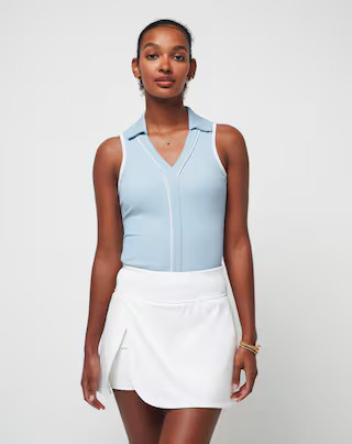 SIP AND SEA MOVEKNIT SLEEVELESS POLO | TravisMathew