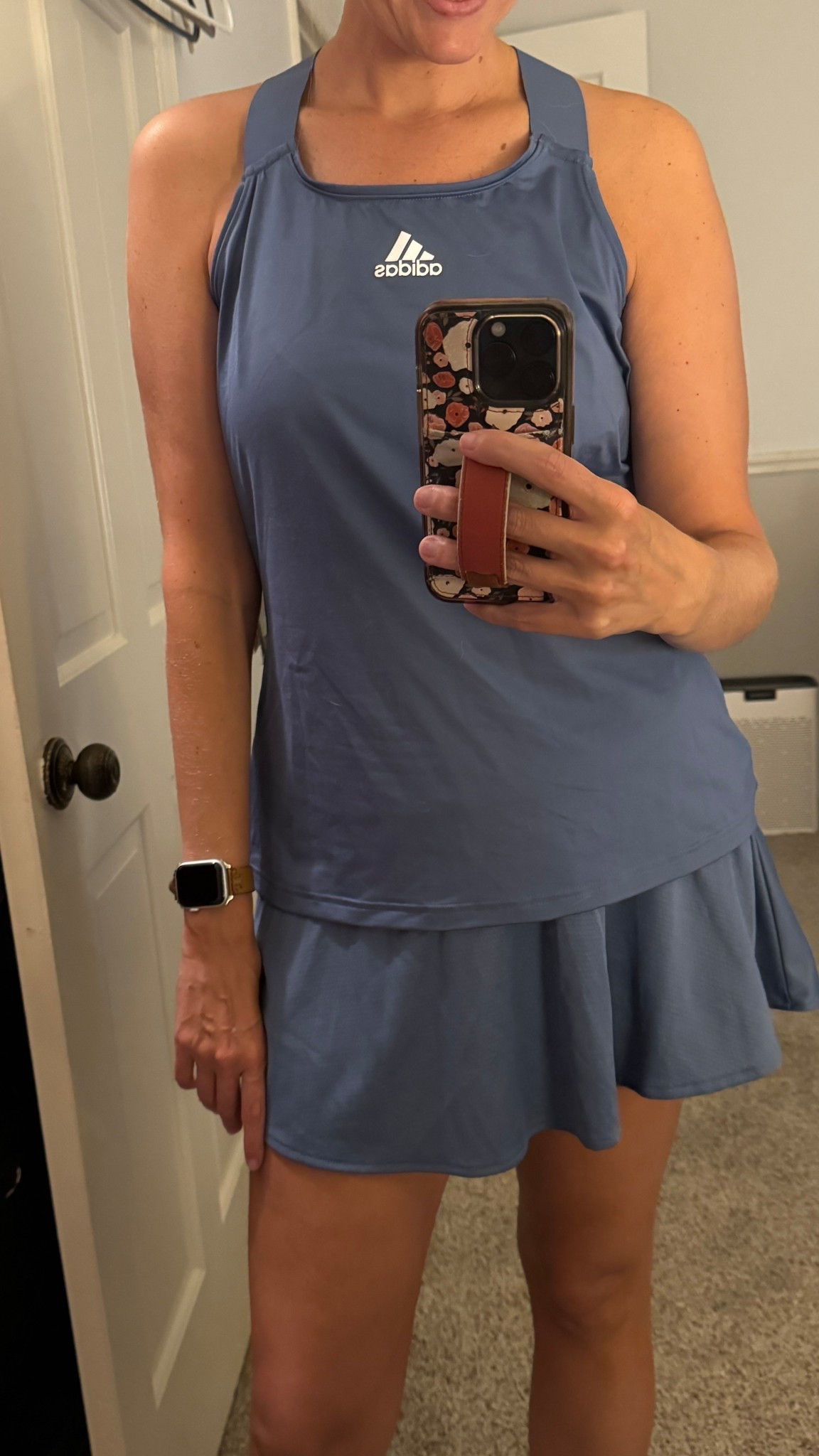 Adidas tennis skirt and matching top!
