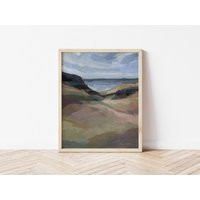 Vertical Landscape Painting | Original Fine Art Pint By Margot Dedrick | Etsy (US)