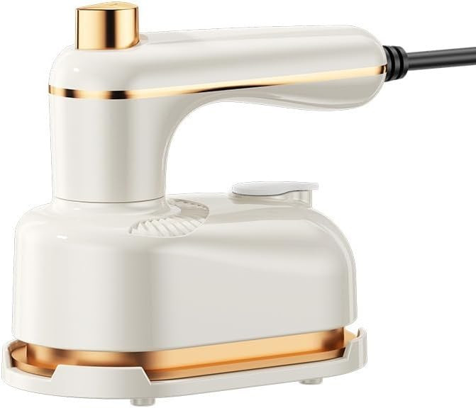 Portable Handheld Iron, Mini Handheld Steamer Iron for Clothes, 180°Rotatable Travel Garment Ste... | Amazon (US)