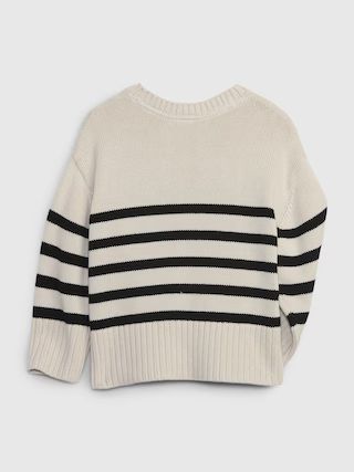 Toddler 24/7 Split-Hem Stripe Sweater | Gap (US)