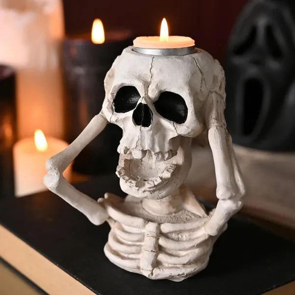 Skeleton Tealight Holder | Dunelm (migrated)
