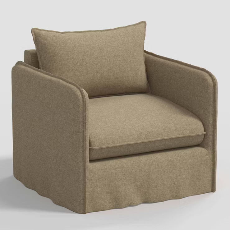 Berea Slouchy Lounge Chair with French Seams - Threshold™ | Target
