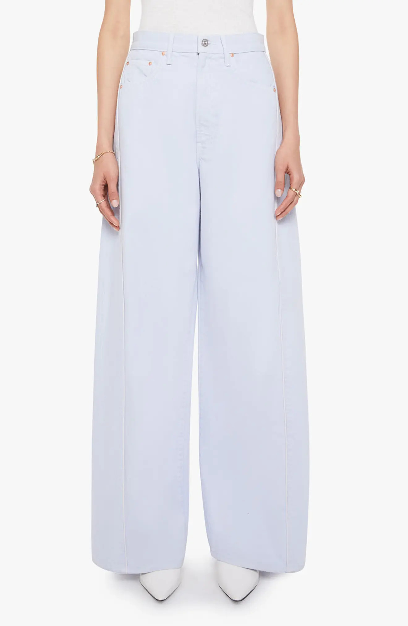 MOTHER The Pipe Dream Sneak Wide Leg Jeans (Women) | Nordstromrack | Nordstrom Rack