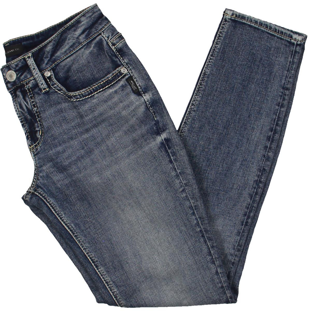 Womens Denim Girlfriend Slim Jeans | Shop Simon