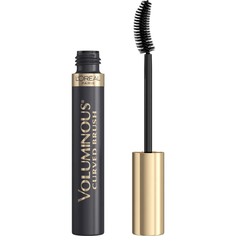 L'Oreal Paris Voluminous Original Curved Brush Waterproof Mascara, Black | Walmart (US)