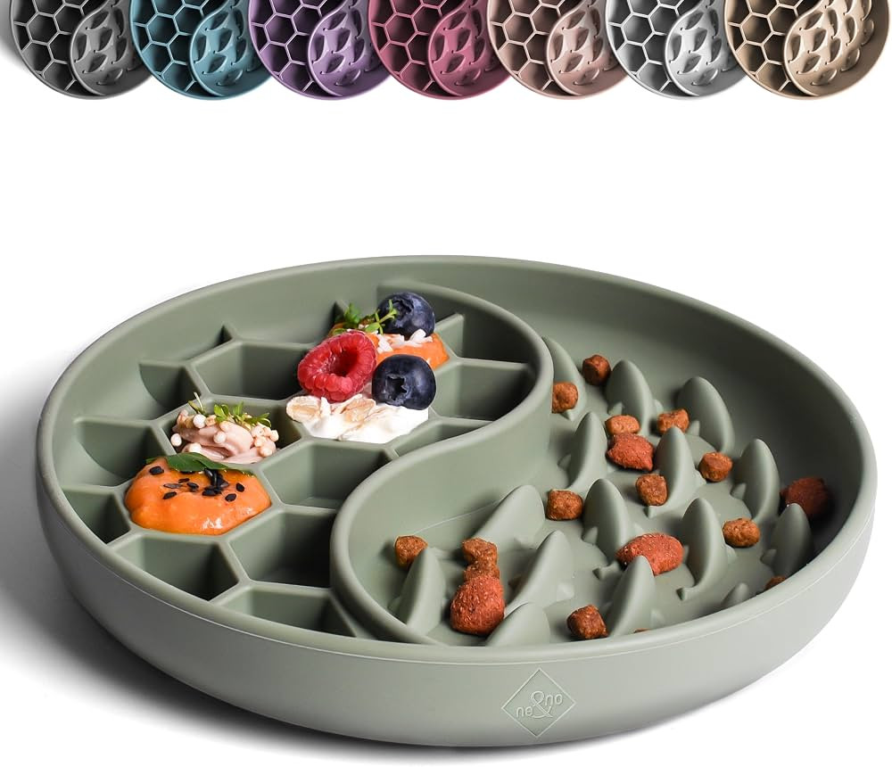 ne&no\u00ae Anti Schling Napf f\u00fcr Hunde und Katzen I Slow Feeder I Leckmatte Hund mit gro\u0... | Amazon (DE)