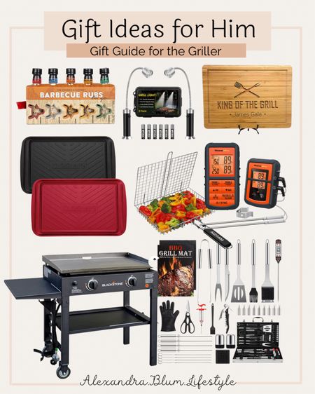 Gifts for him! Gift ideas for him from Amazon Prime! Gift guide for the griller!! Black stone grill, grill equipment and accessories 

#LTKmens #LTKHoliday #LTKunder100