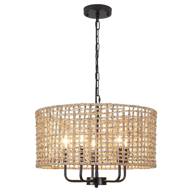 Ekkehard 5 - Light Dimmable Drum Chandelier | Wayfair North America
