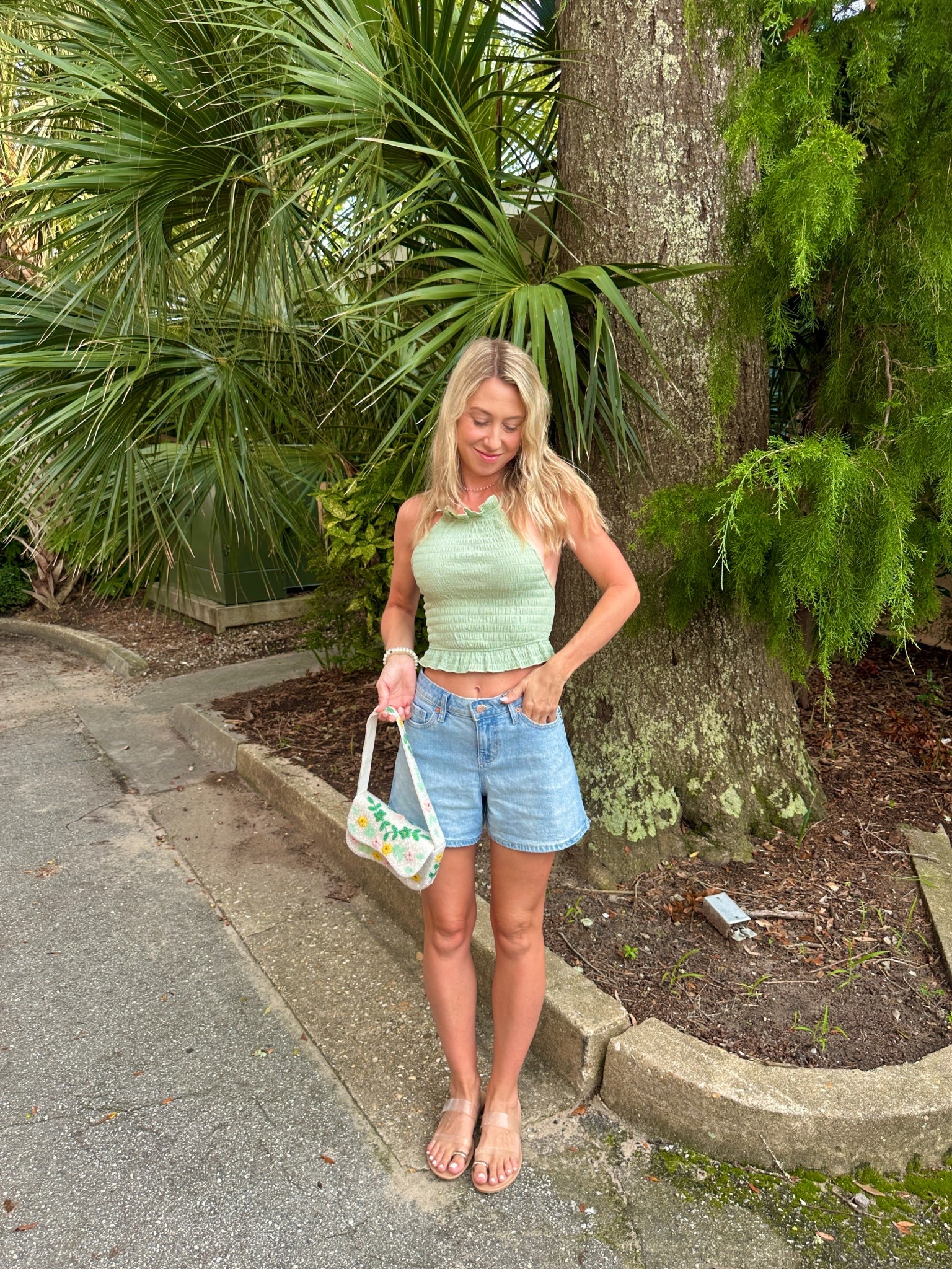 Save $5 on my shoes today! I love these clear sandals with gold details. Shop them 20% off today. They get high reviews 💫 I bought my normal size! #summersale 

#LTKShoeCrush #LTKSaleAlert #LTKSeasonal