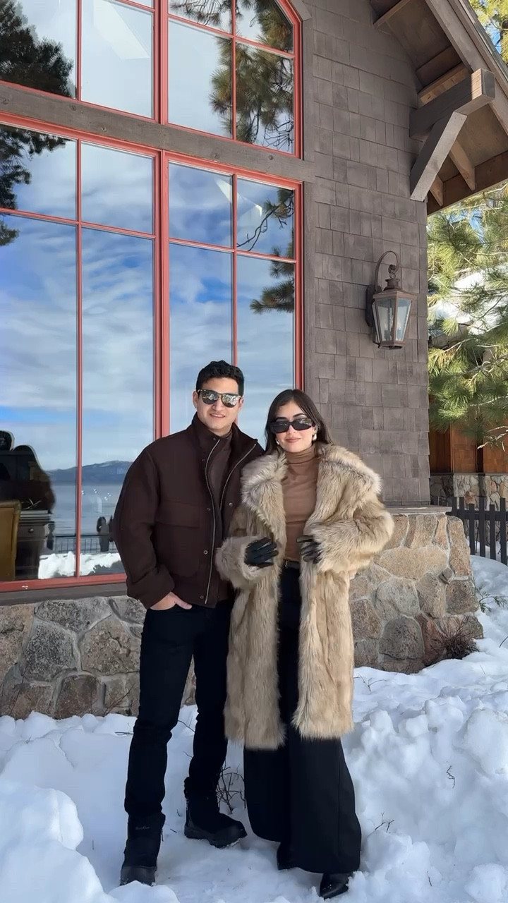 Couple winter outfit inspo: Channeling a fierce 'fur coat mob wife' aesthetic to stay cozy and chic this winter ❄️👫 #WinterFashion #CoupleGoals

#LTKSeasonal #LTKVideo #LTKstyletip