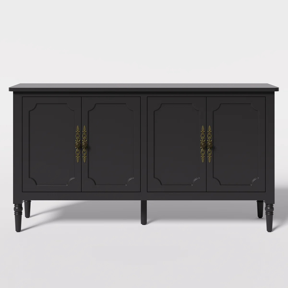Collynns 59" W Sideboard Cabinet with Adjustable Shelves and 4 Door5 | Wayfair North America