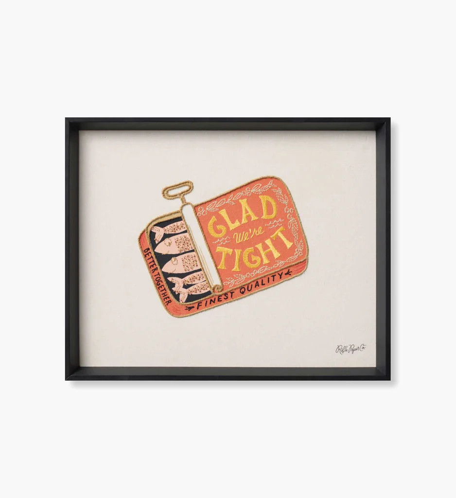 Framed Wall Art - Sardines | Rifle Paper Co.