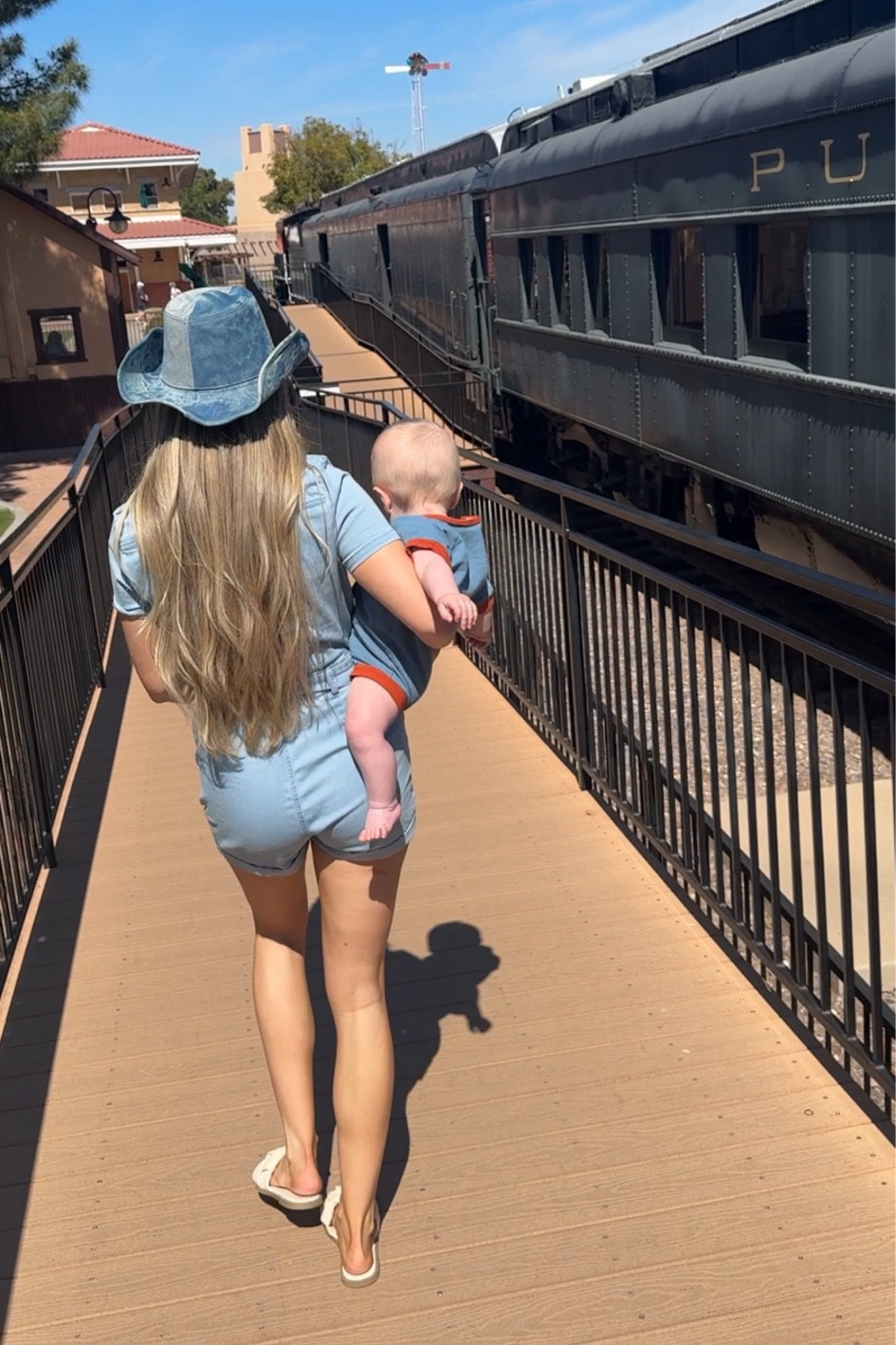 Canadian tuxedo, cowgirl edition 🤠 Linked a few denim rompers at varying price points #cowboyhat #romper 

#LTKSeasonal #LTKFestival #LTKfindsunder50