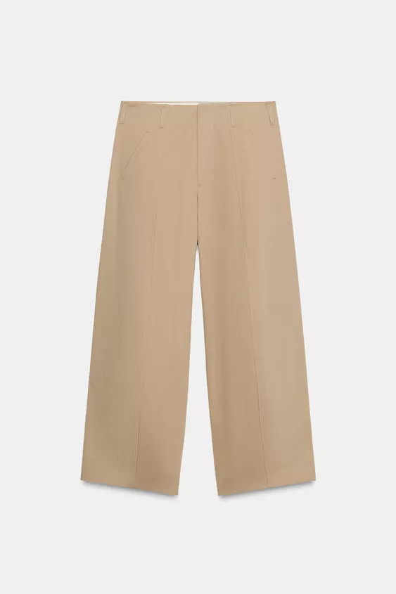TAPERED ZW COLLECTION PANTS | Zara Canada