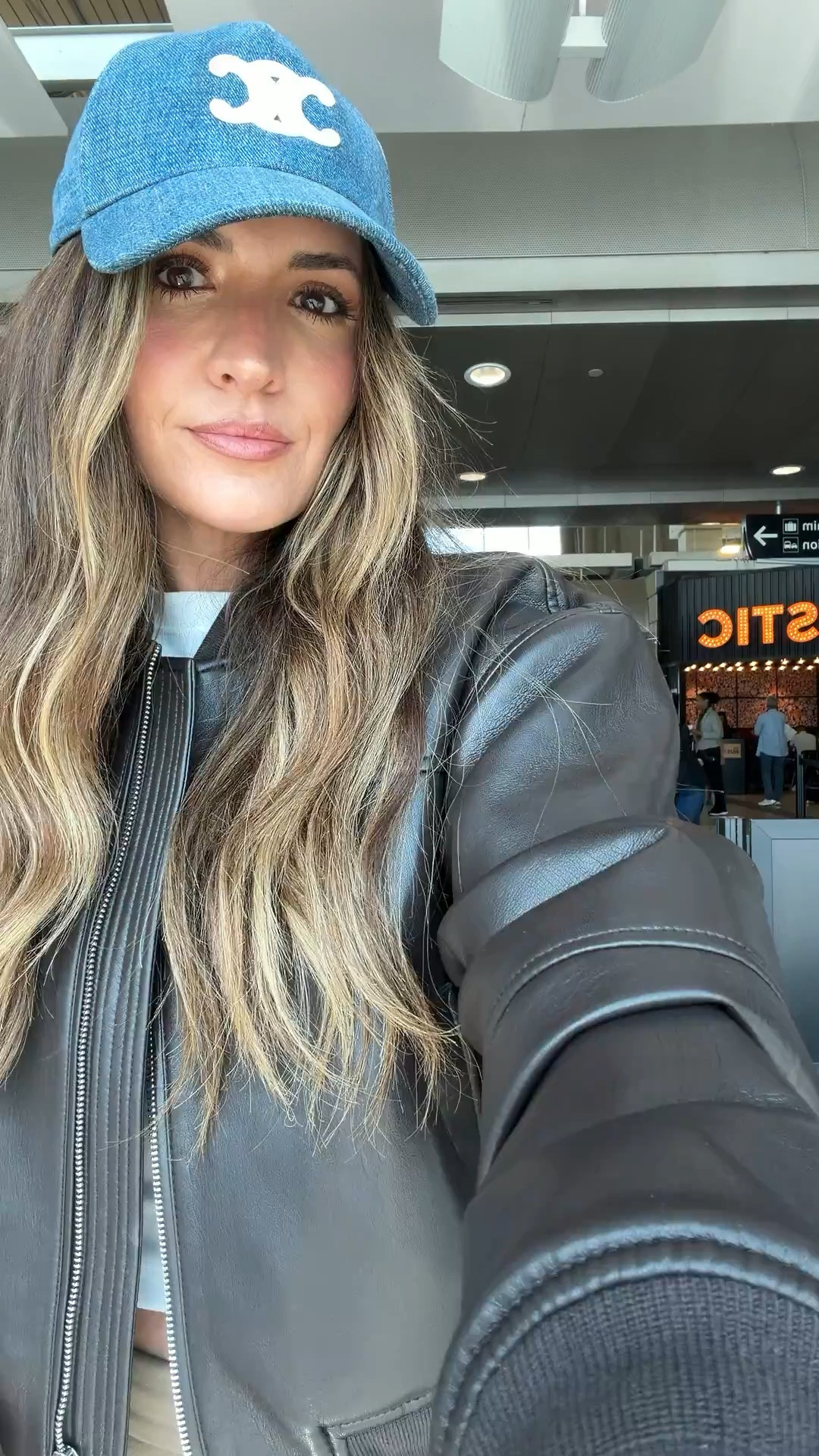 Airport outfit! Xs jacket, xs top, 0 pants 

