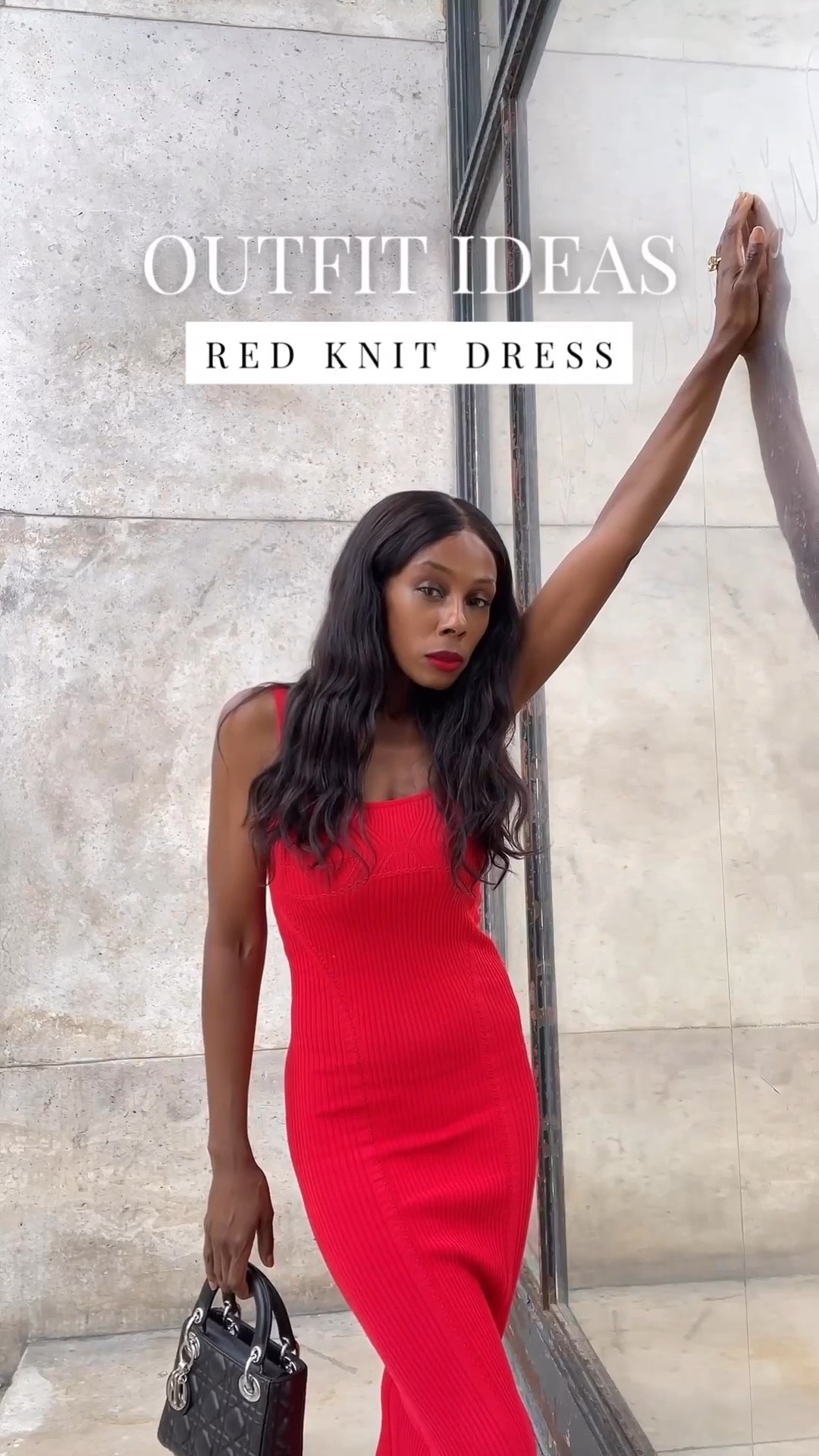 This red knit dress is everything! ❤️

The simple silhouette and bold color make this dress fun and effortless. It’s super comfy and has a silky texture to the knit. It can be dressed up or down, and is a versatile investment piece for any wardrobe. 

I accessorized this dress with a small Lady Dior bag in black, and a pair of Manolo Blahnik high heels in green suede that I’ve had for many years (sorry no details but on the shoes). I kept my jewelry minimal, and opted for a black pair of large gold hoop earrings to accentuate the color of the dress. 

I’m wearing this dress in size XS.


#LTKStyleTip #LTKSeasonal #LTKItBag