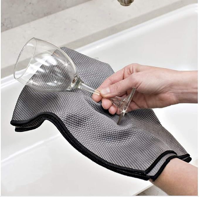 The Original Magic Glass Drying Towel | Amazon (US)