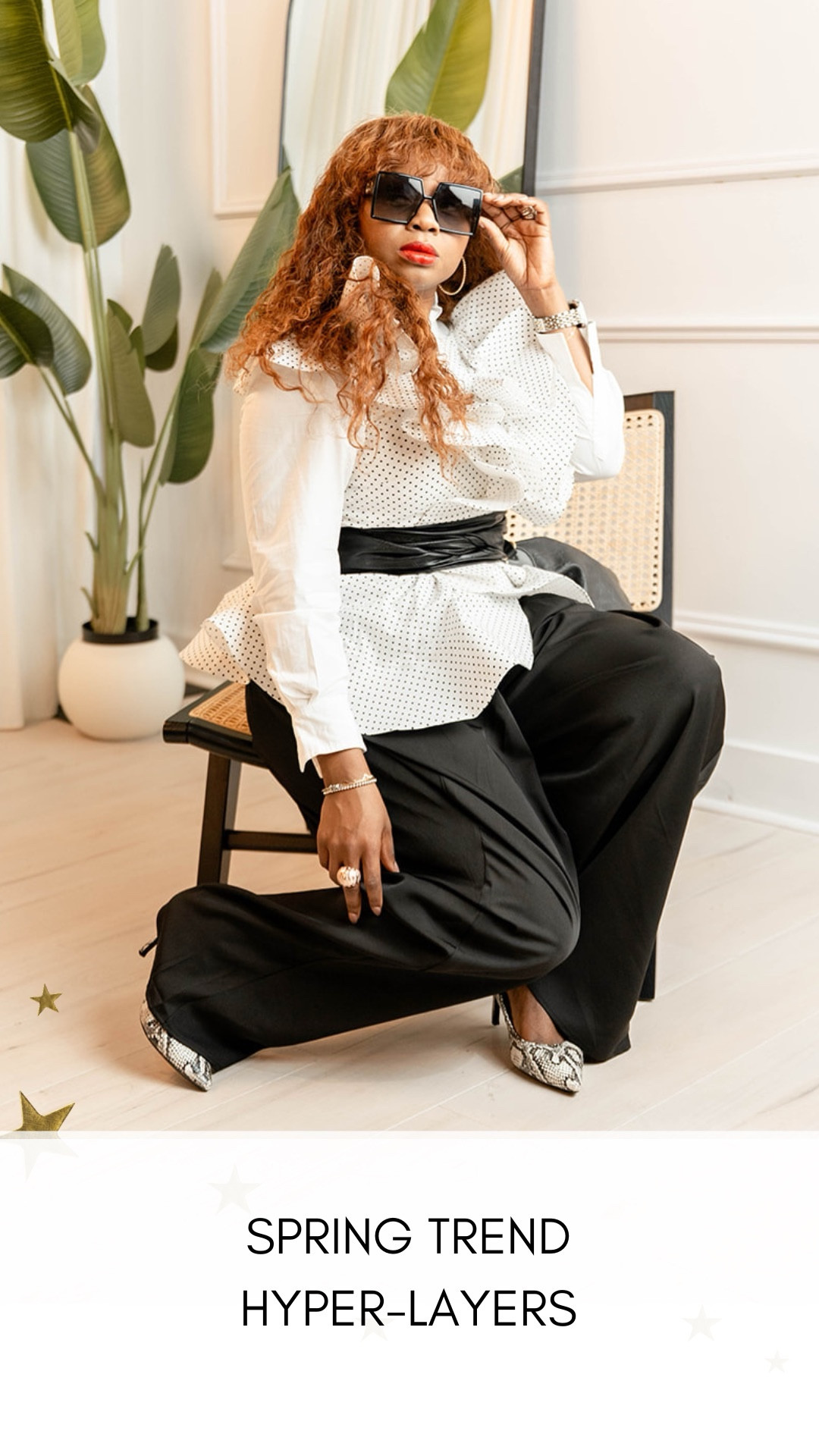 Who said work outfits have to be boring?! Loving the hyper-layers trend this Spring! So many versatile ways to layer 🖤🤍

#LTKootd #LTKMidsize #LTKWorkwear