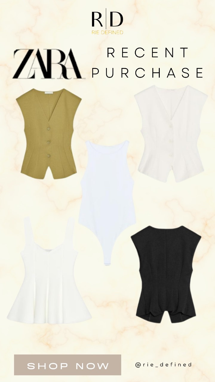Neutrals, but make it sculpted. These Zara tops are giving clean, elevated mom looks—perfect for layering or standing alone. Minimal effort, max polish.
 

 

#LTKStyleTip #LTKWorkwear #LTKFamily