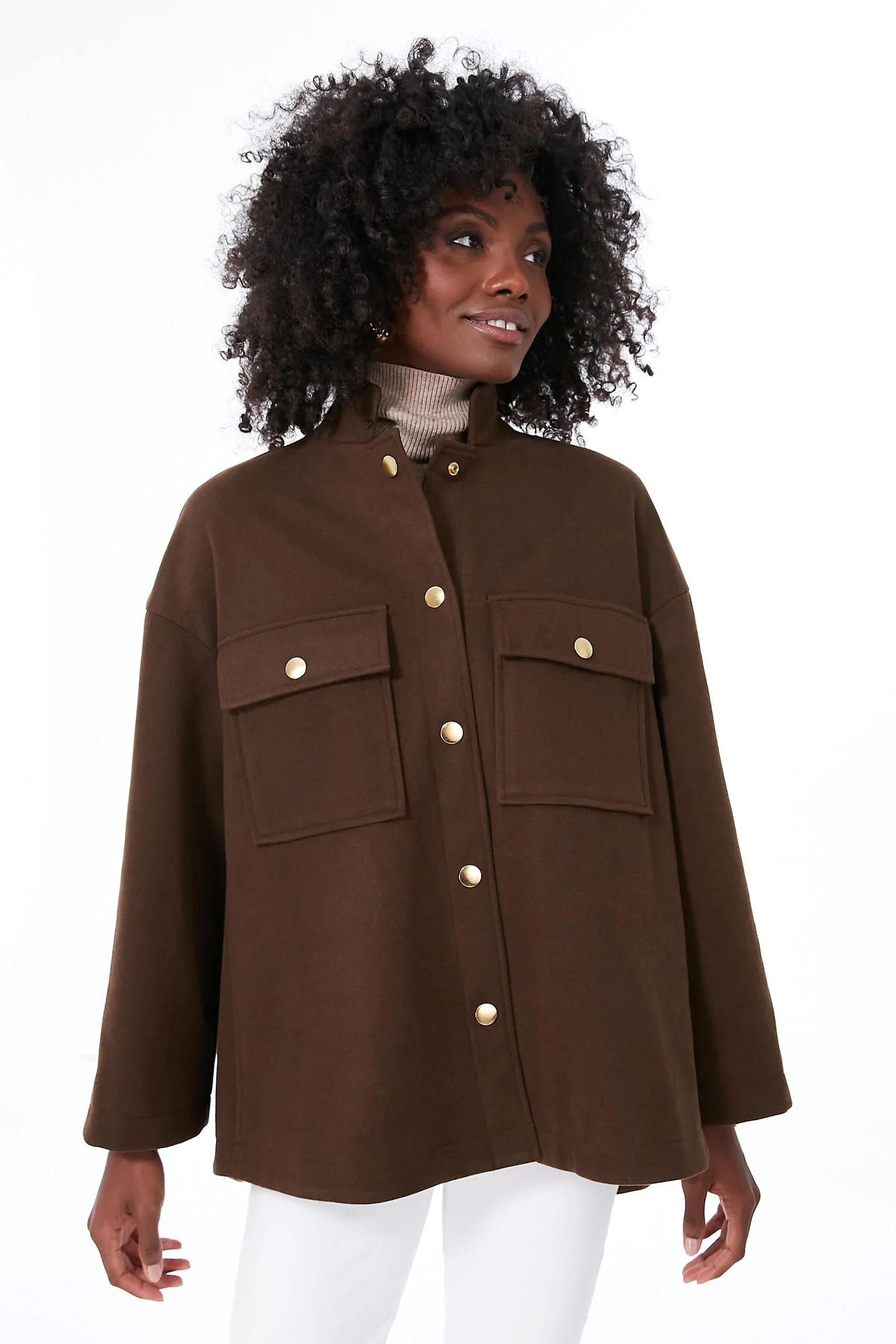 Brown Marant Shirt Jacket | Tuckernuck (US)