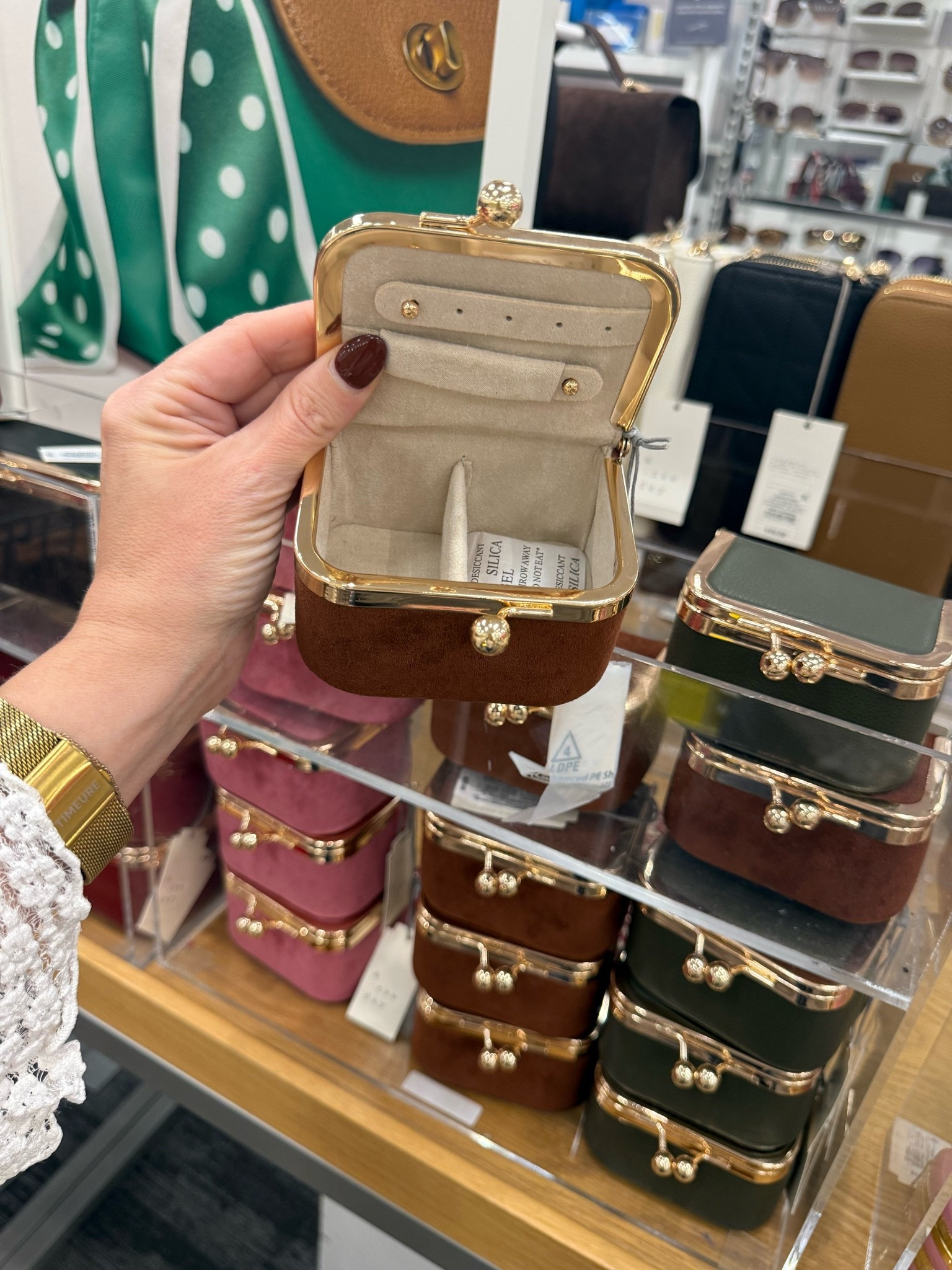 Target cute new jewelry boxes. These are great for travel @Target

#LTKstorytime #LTKSeasonal