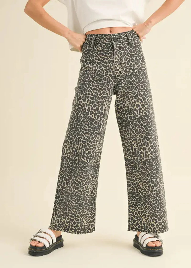 Bernadette Leopard Print Pants | Alice & Wonder