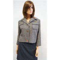 Christian Dior Vintage Jacket, Wool Blazer, Boutique Short Medium Size | Etsy (US)