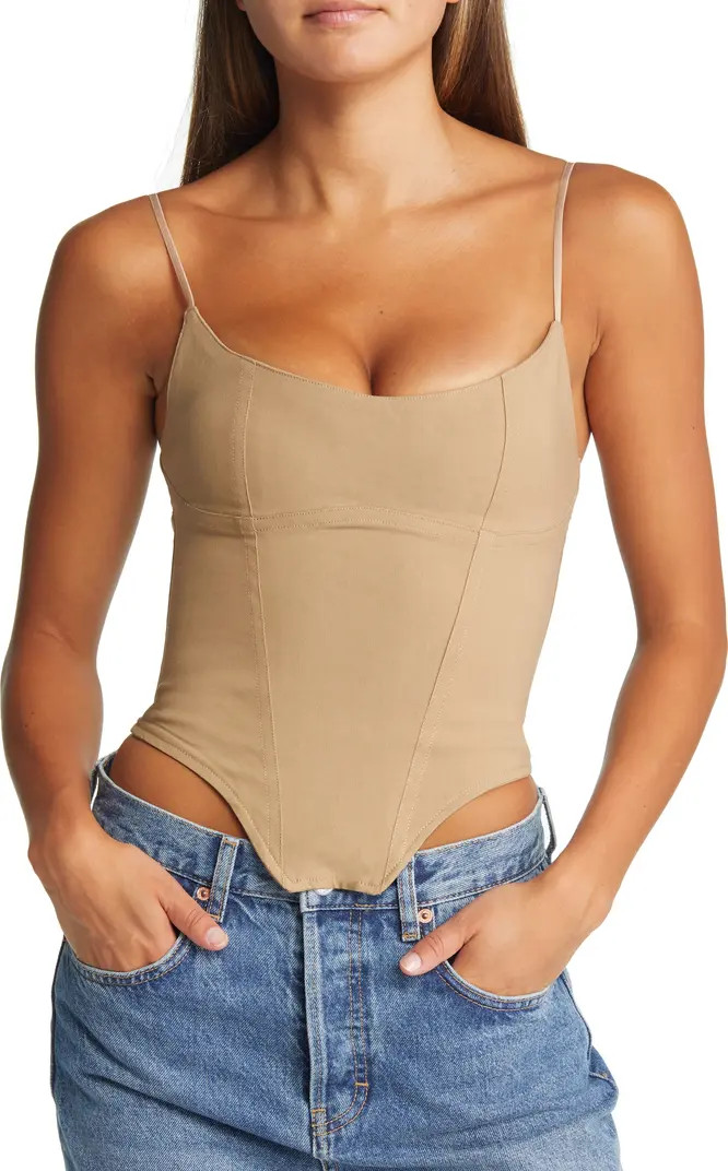 Flavia Sculpting Corset Top | Nordstrom
