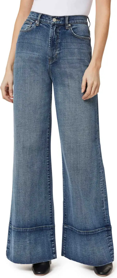 Emerson High Waist Relaxed Hem Wide Leg Jeans | Nordstrom