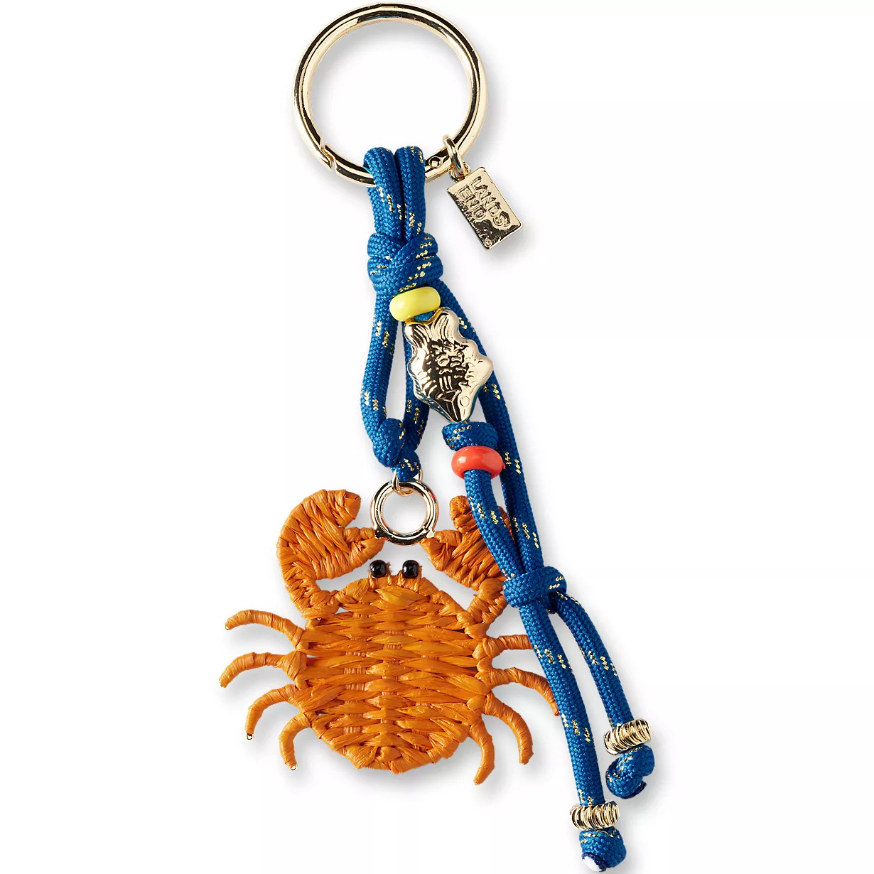 Woven Crab Bag Charm | Lands' End (US)